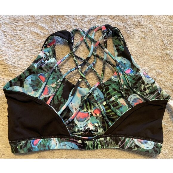 CVG "Skull Full" Butterfly Back Sports Bra (M) - Picture 4 of 6